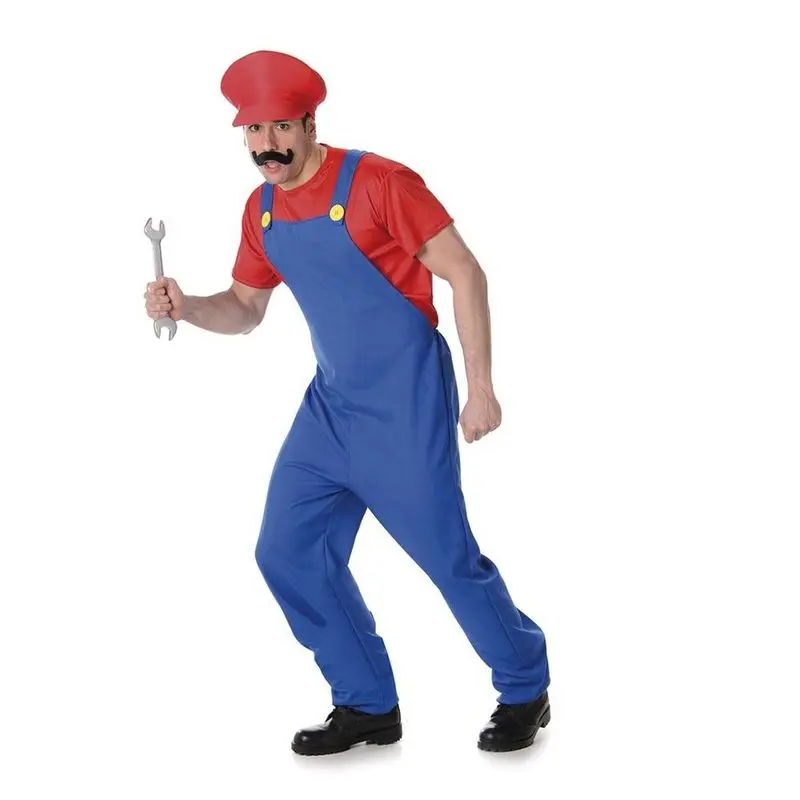 Mario Inspirert Rørlegger Herre kostyme