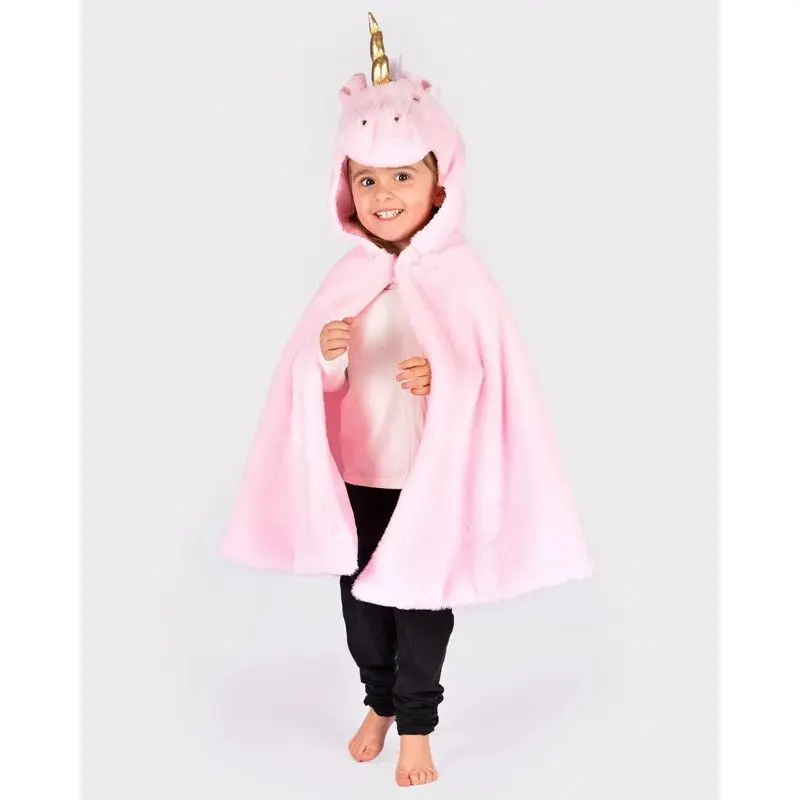Enhjørningkappe Fluffy 3 - 8år