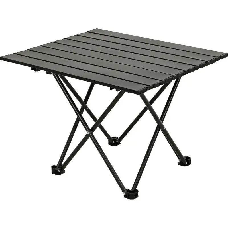 Sammenleggbart campingbord metall 56x40x46cm