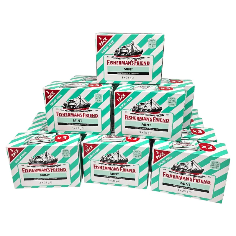 Fisherman's Friend Mint 16x3pk | Storpakk (48 poser)