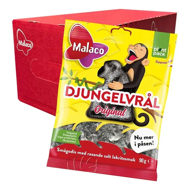 Malaco Djungelvrål 28x90g