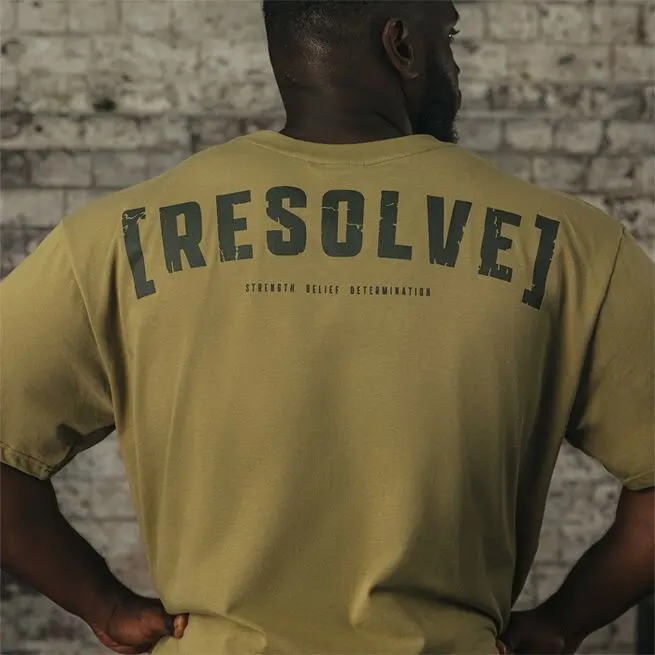 Resolve Oversized T-skjorte Unisex Sand