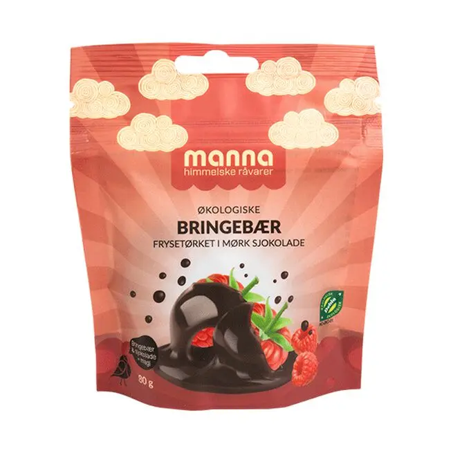 Mørk sjokolade 80 g økologisk