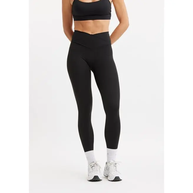 Ultimate Wrap Over Tights, Black