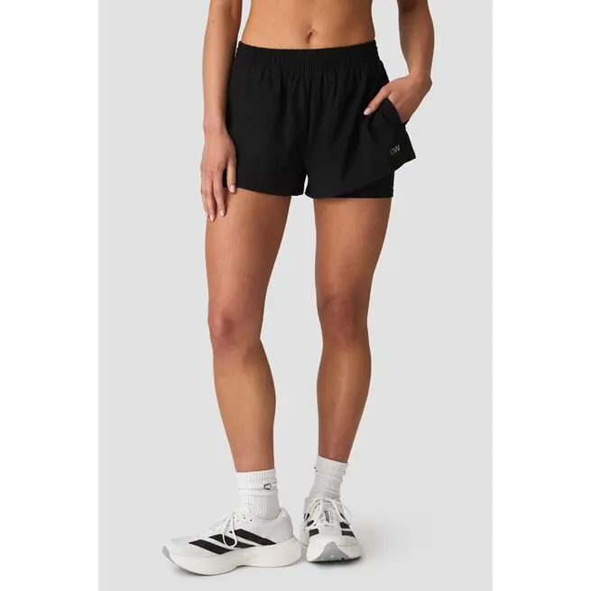 Mirage Cardio 2 i 1 Shorts Svart