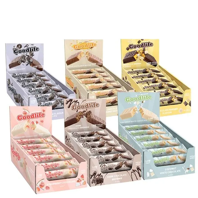 BIG BUY 90 x Low Sugar Protein Bar 50 g