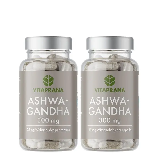 2 x Ashwagandha 300mg, 80 caps
