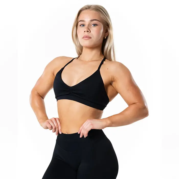Aura Seamless Sports Bra Black, L