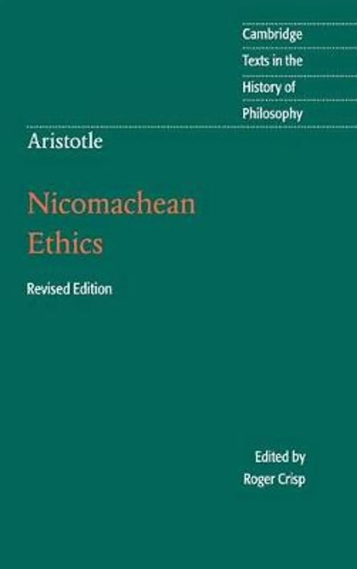 Aristotle: Nicomachean Ethics