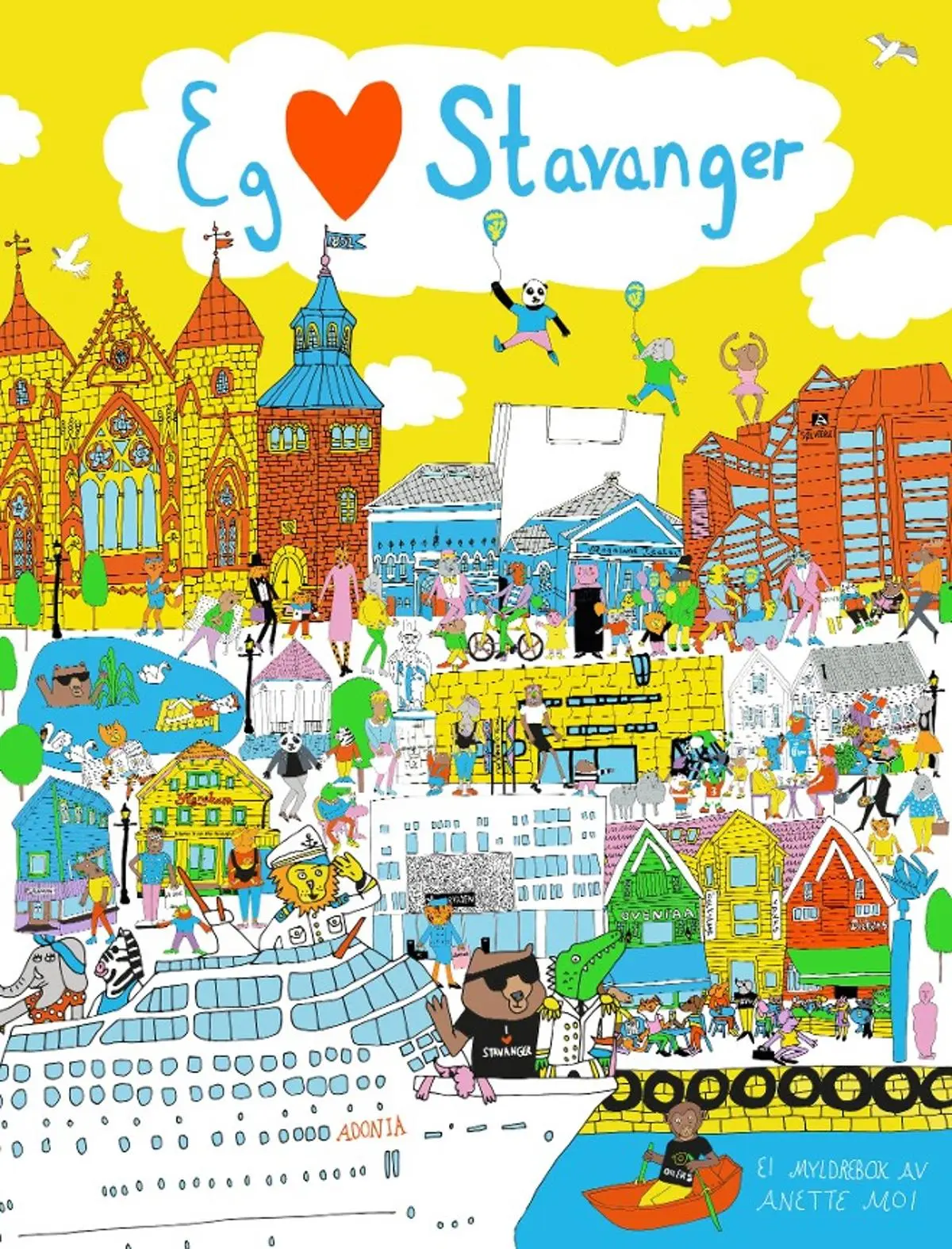 Eg elske Stavanger: ei myldrebok