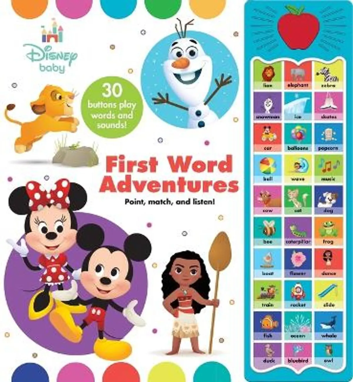 Disney Baby: First Word Adventures Sound Book