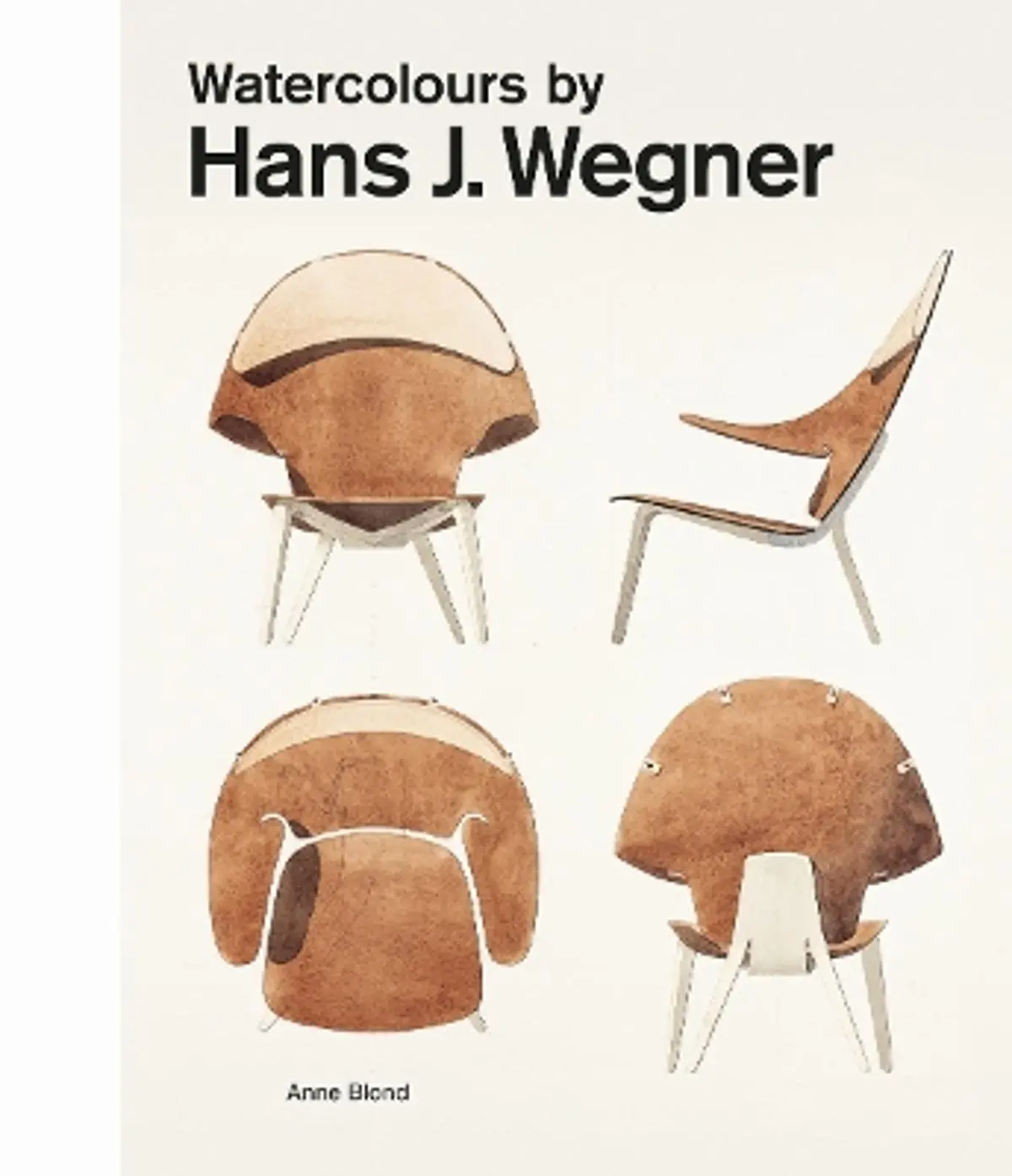 Watercolours by Hans J. Wegner: The artistic dimensions in his work