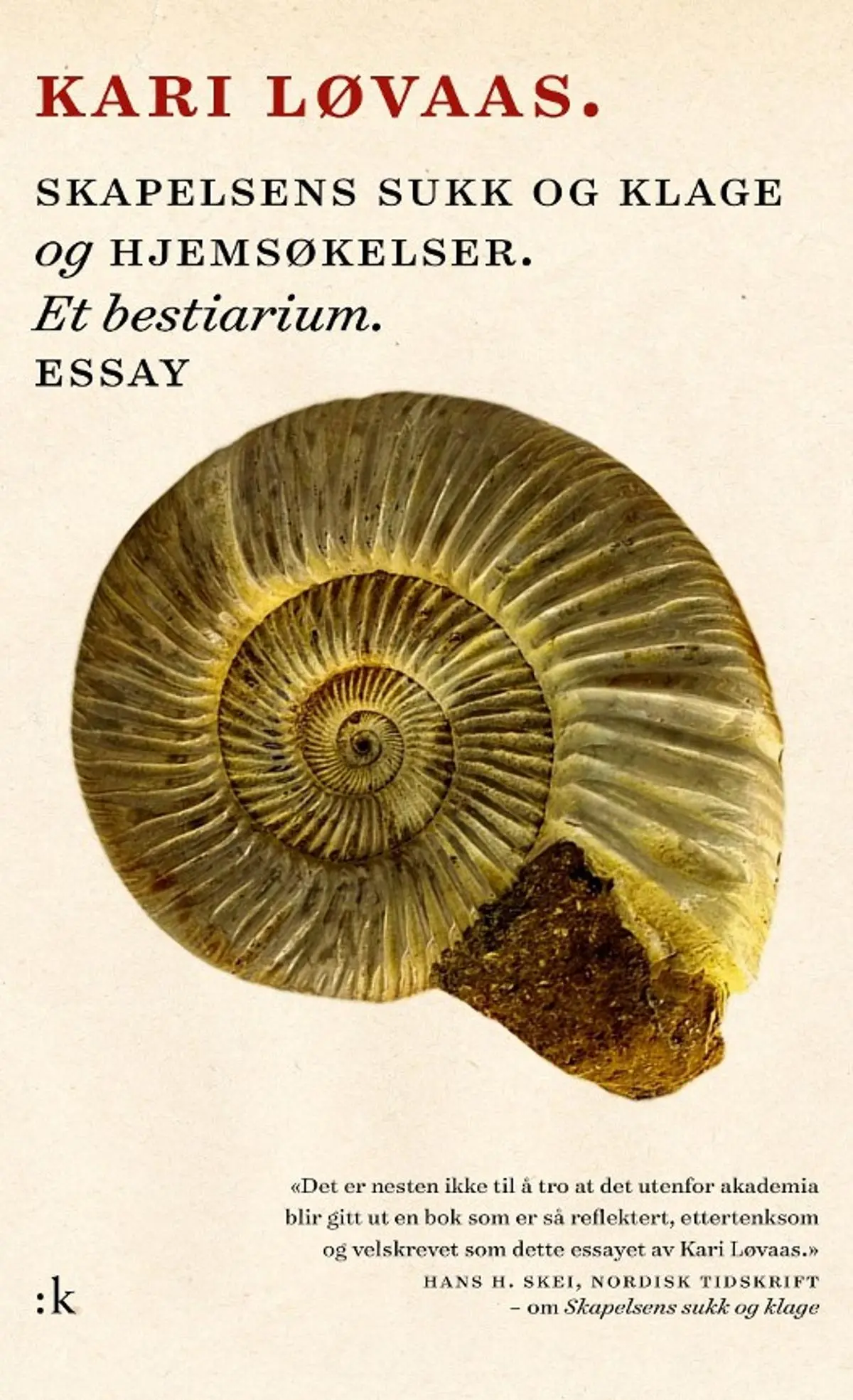 Et Bestiarium samlet: essays