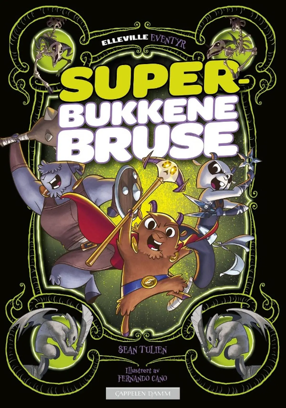 Super-bukkene Bruse: en kul tegneserie