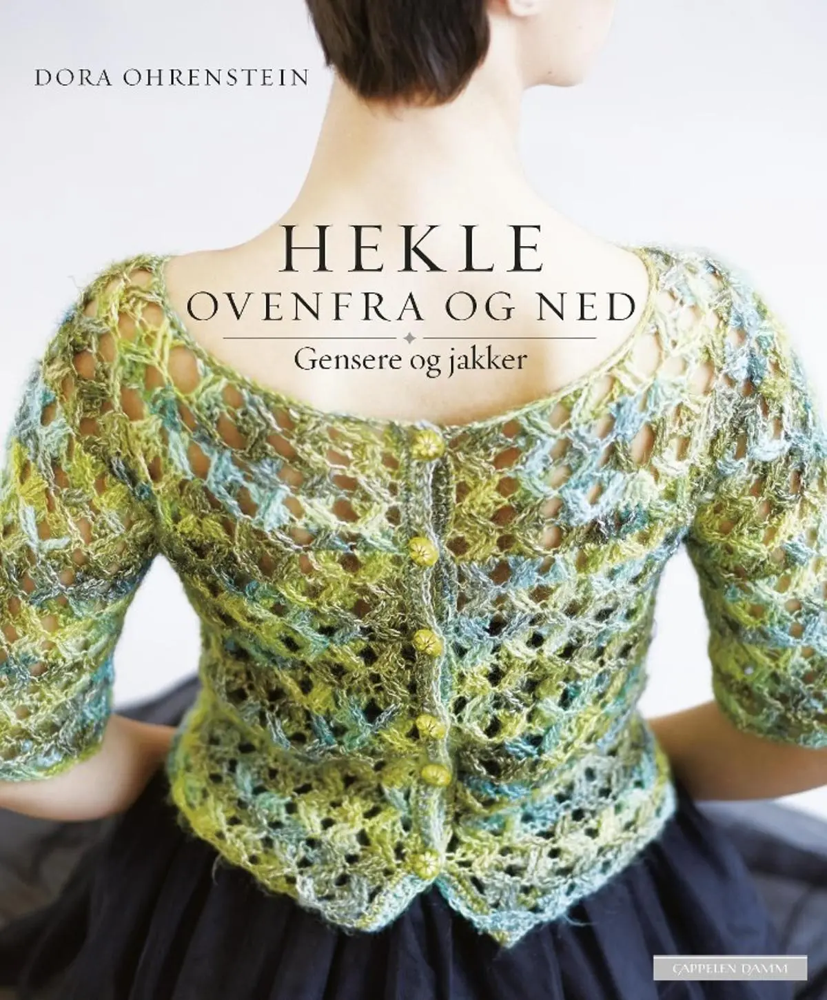 Hekle gensere og jakker: ovenfra og ned