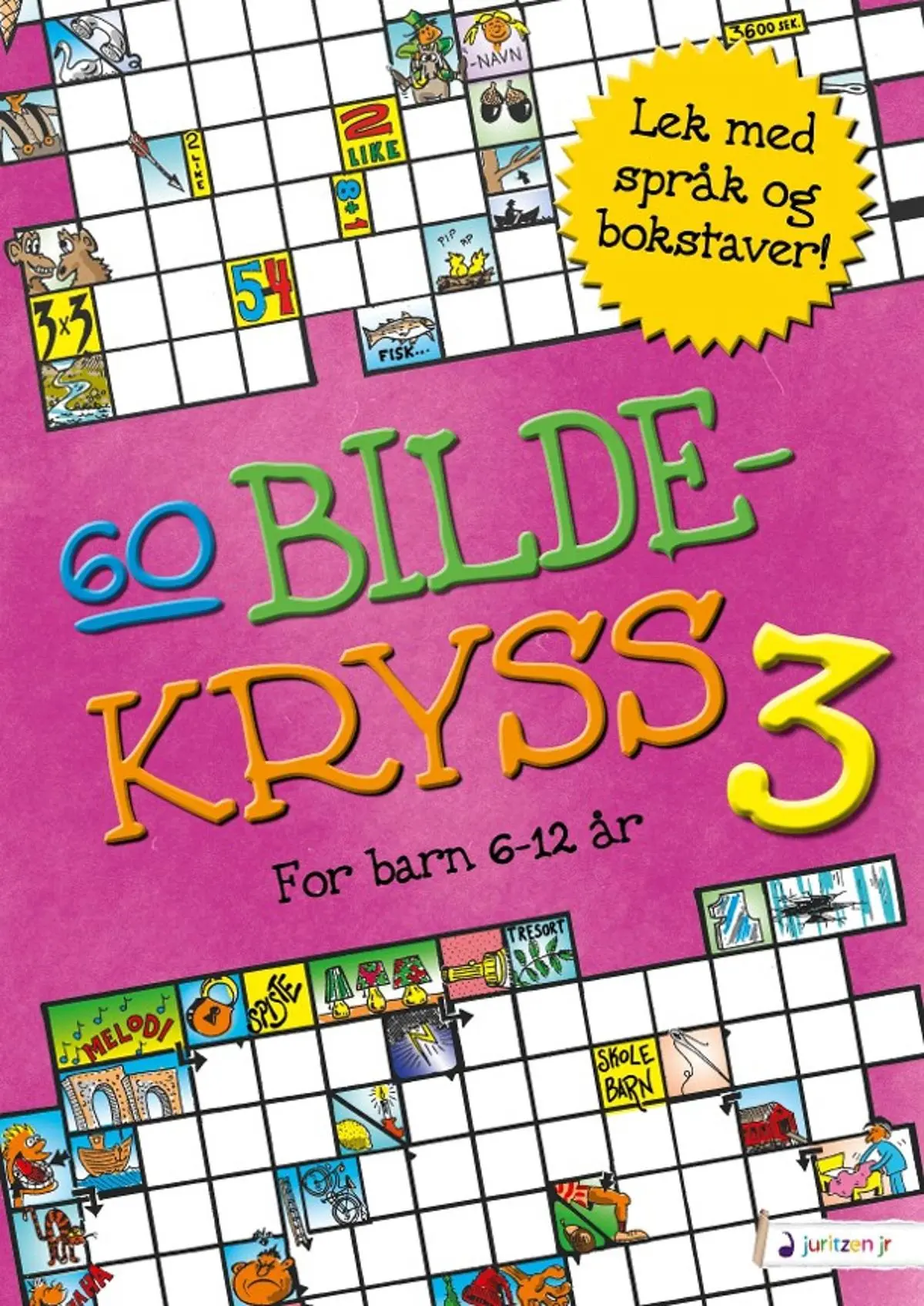 60 Bildekryss 3: for barn 6-12 år