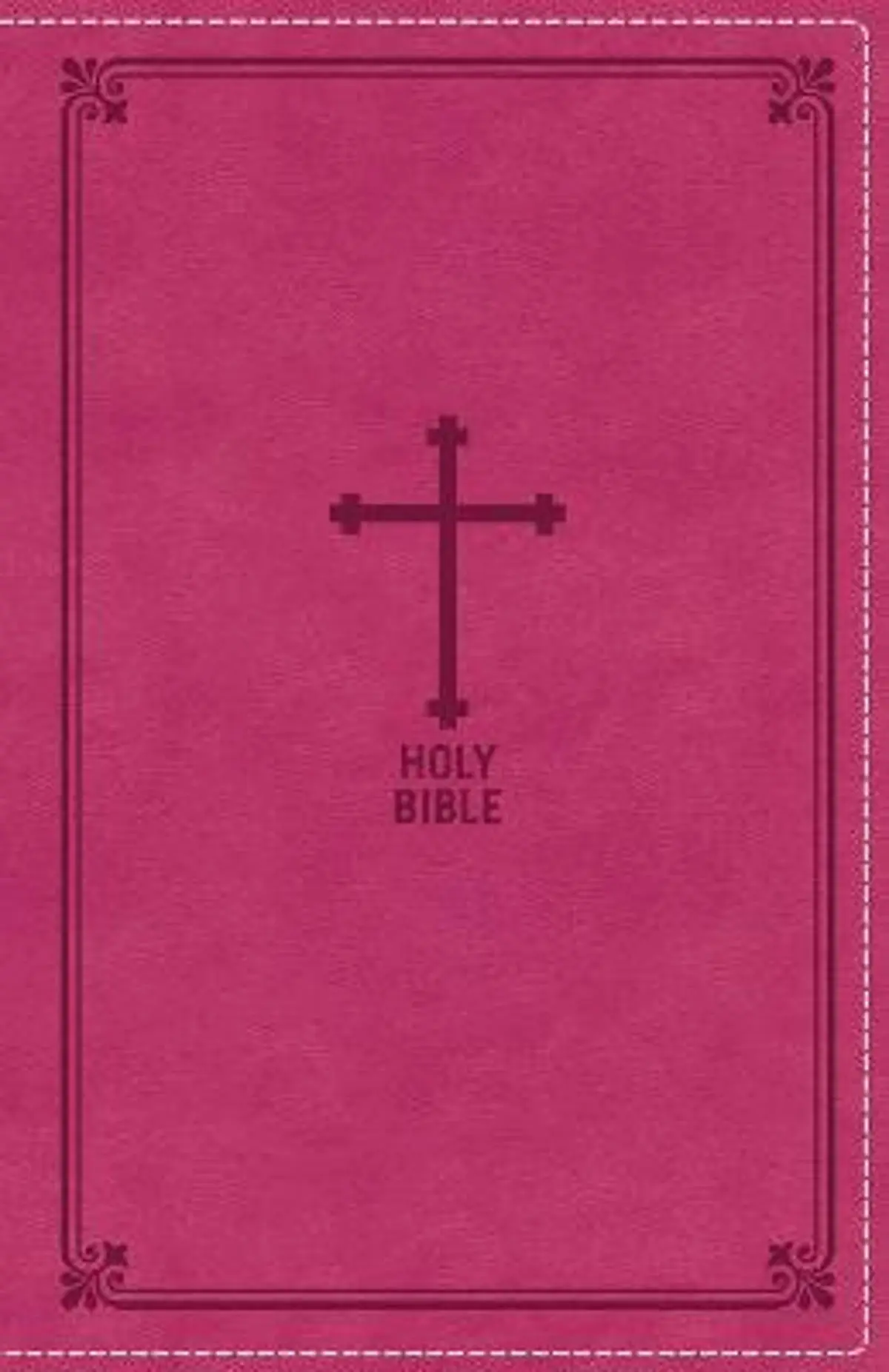 NKJV, Deluxe Gift Bible, Leathersoft, Pink, Red Letter, Comfort Print: Holy Bible, New King James Version