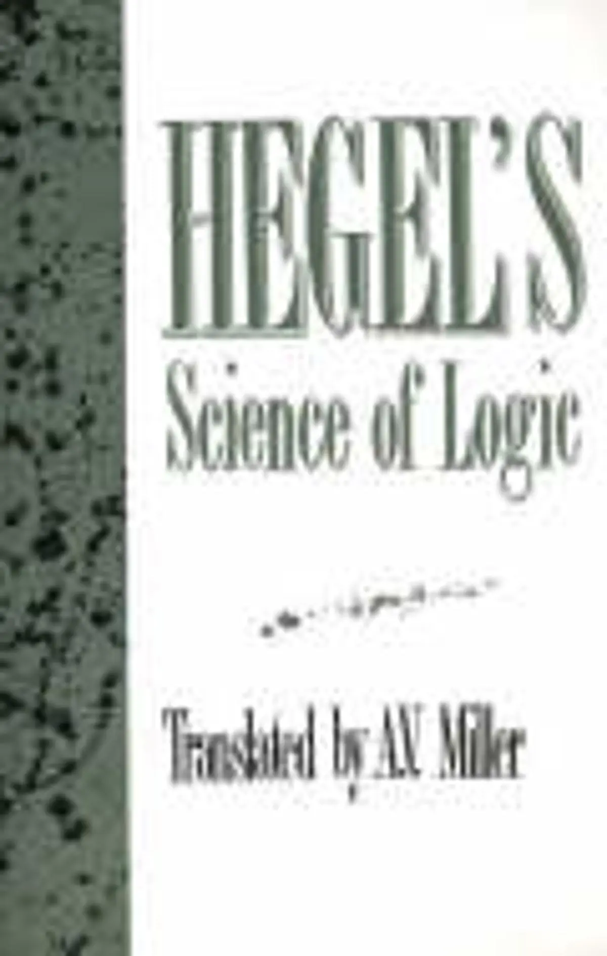 Hegel's Science of Logic