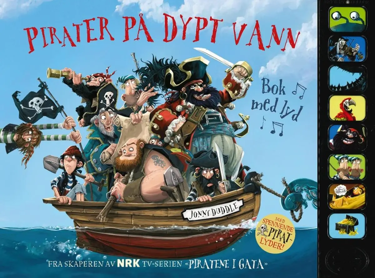 Pirater på dypt vann: bok med lyd