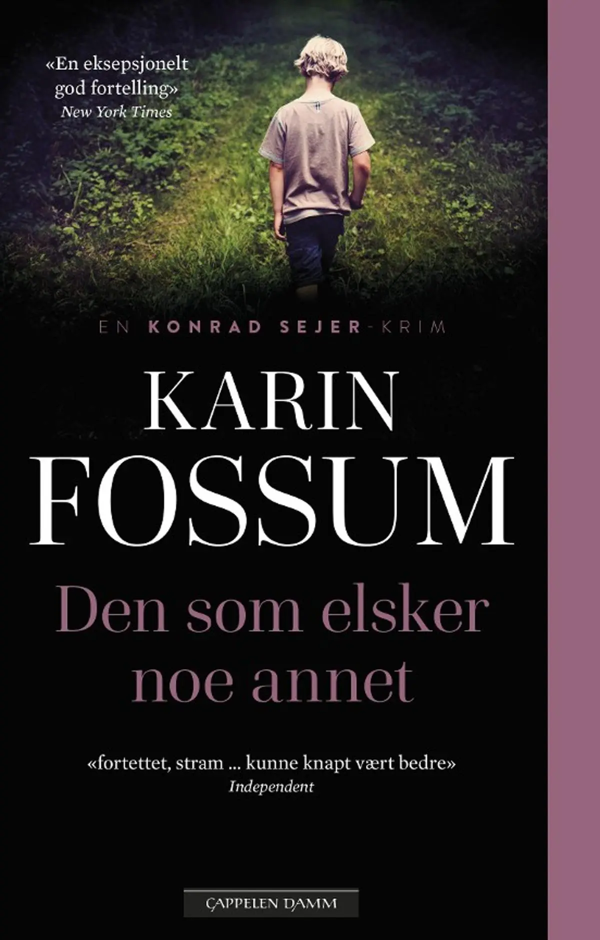 Den som elsker noe annet: kriminalroman