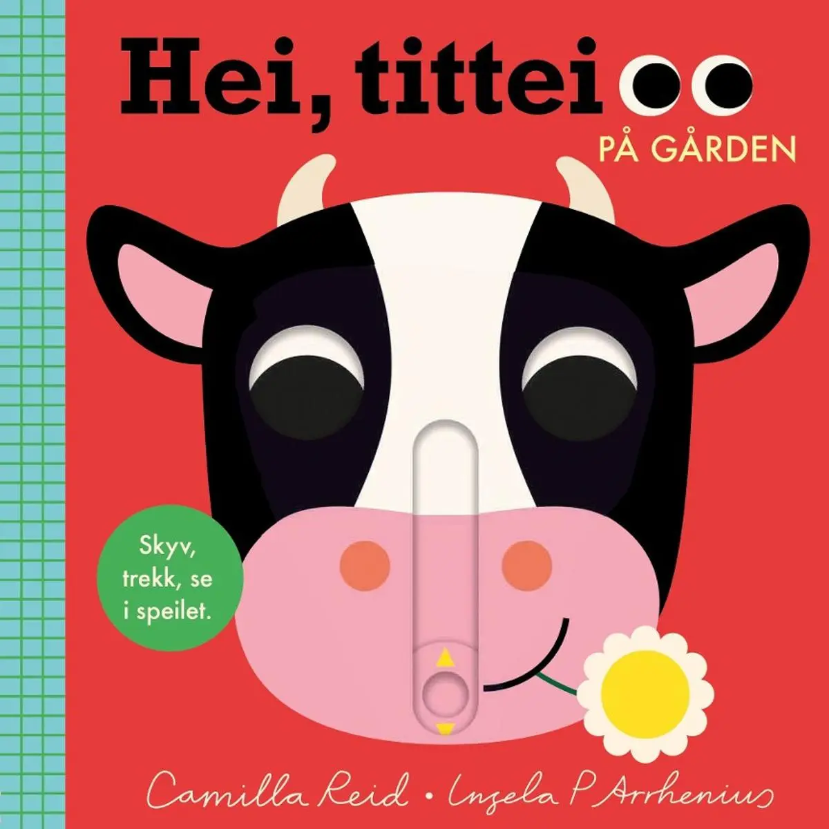 Hei, tittei på gården – Bok med klaffer