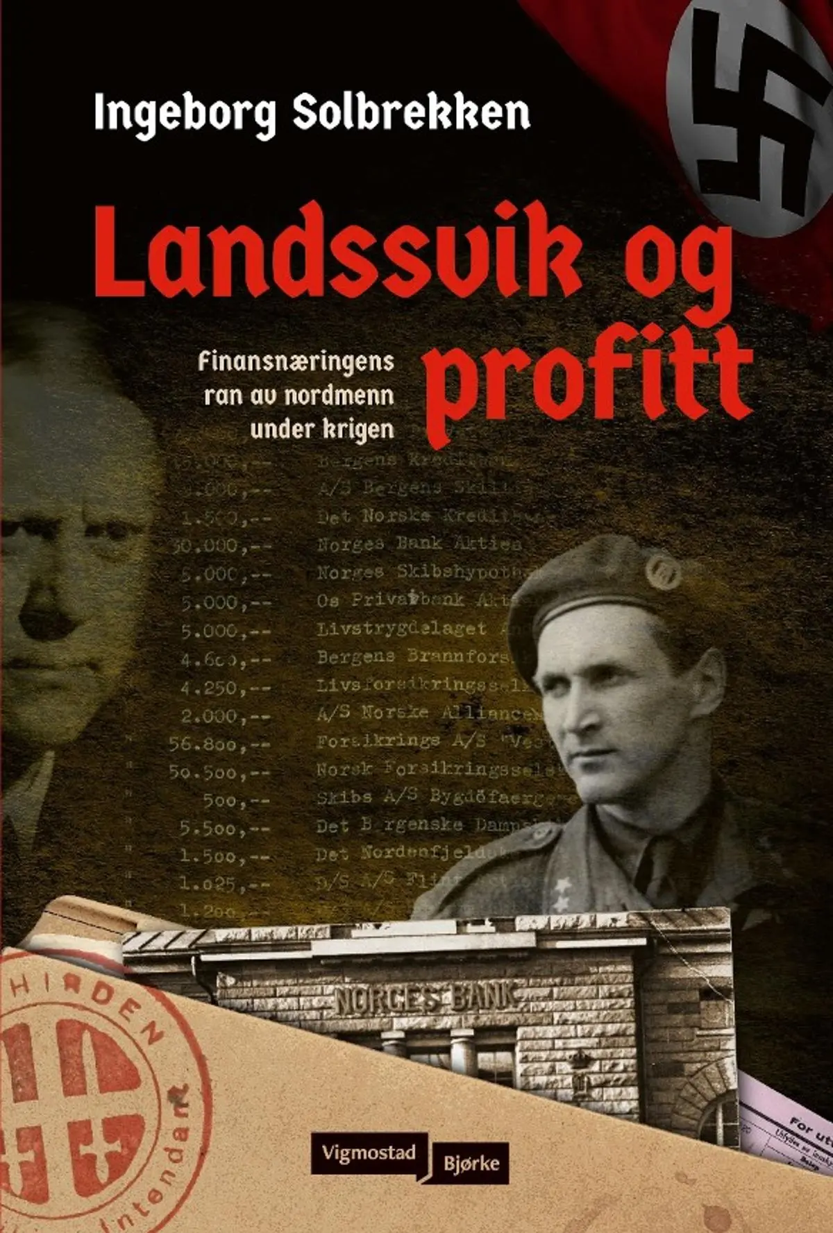 Landssvik og profitt: finansnæringens ran av nordmenn under krigen