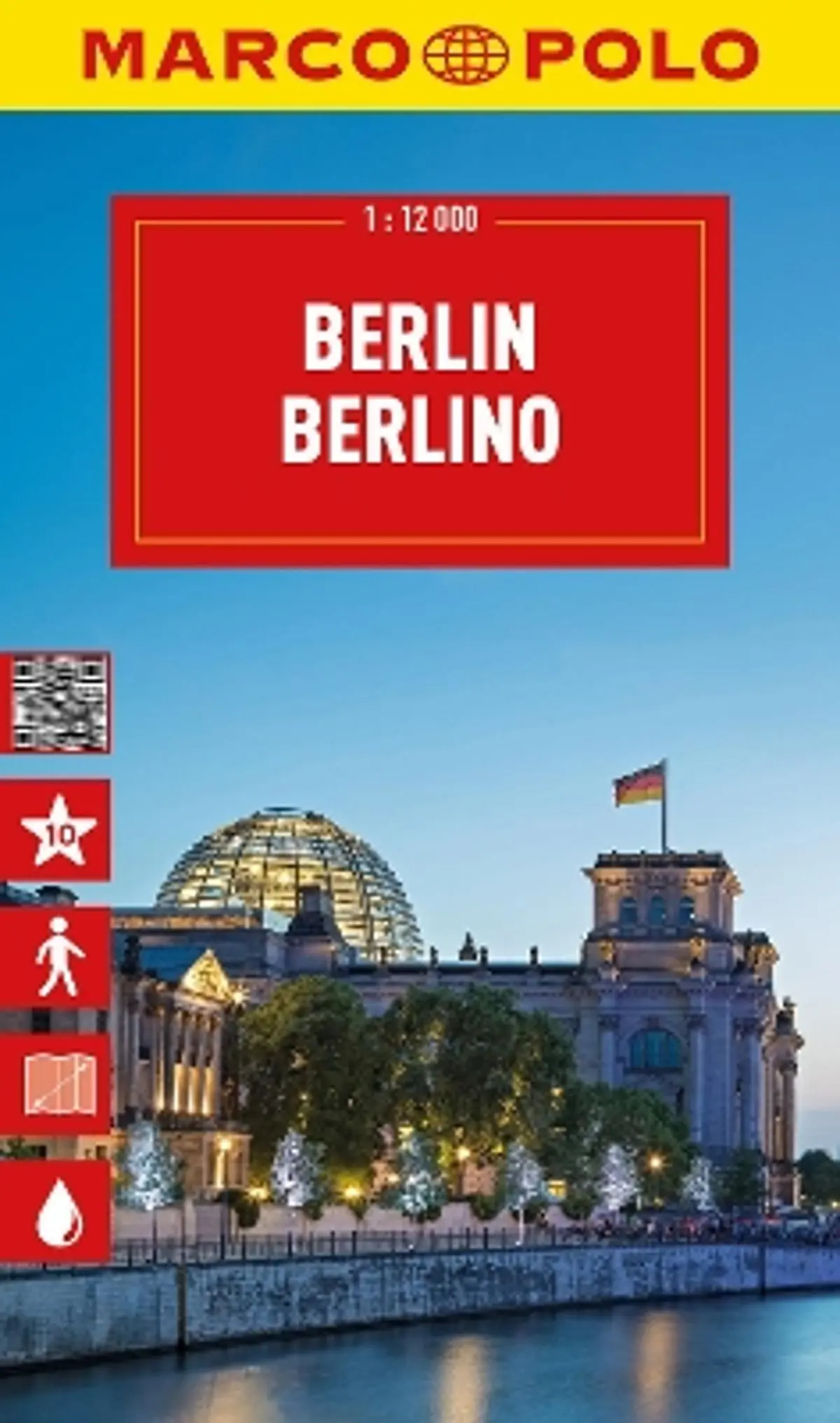 Berlin Marco Polo City Map: Pocket size,detailed map of Berlin