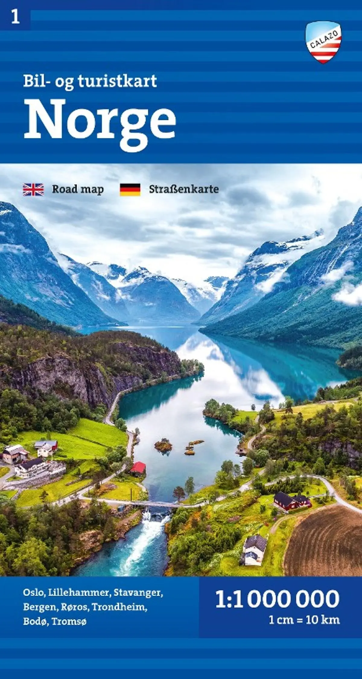 Bil- og turistkart Norge