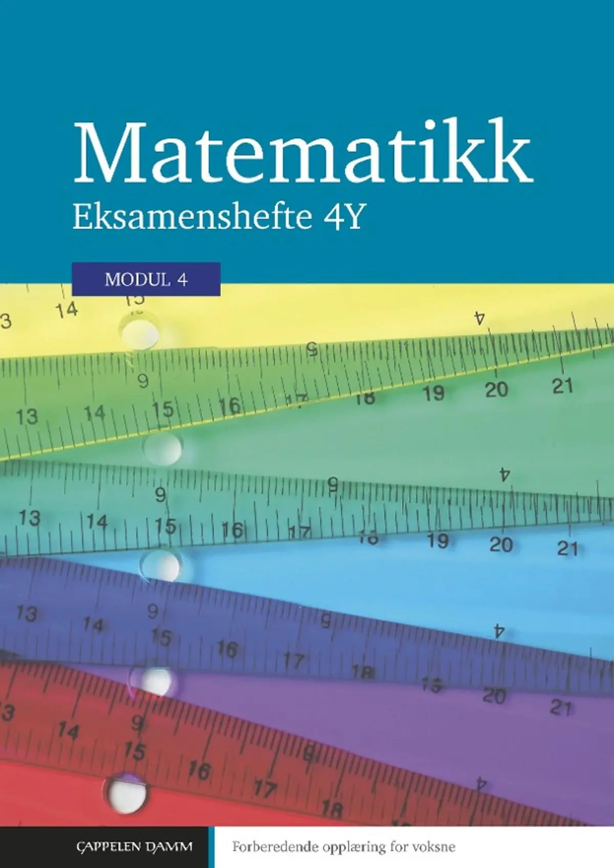 FOV matematikk eksamenshefte: forberedende opplæring for voksne modul 4Y
