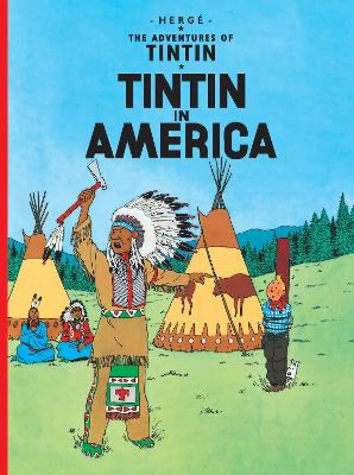 Tintin in America