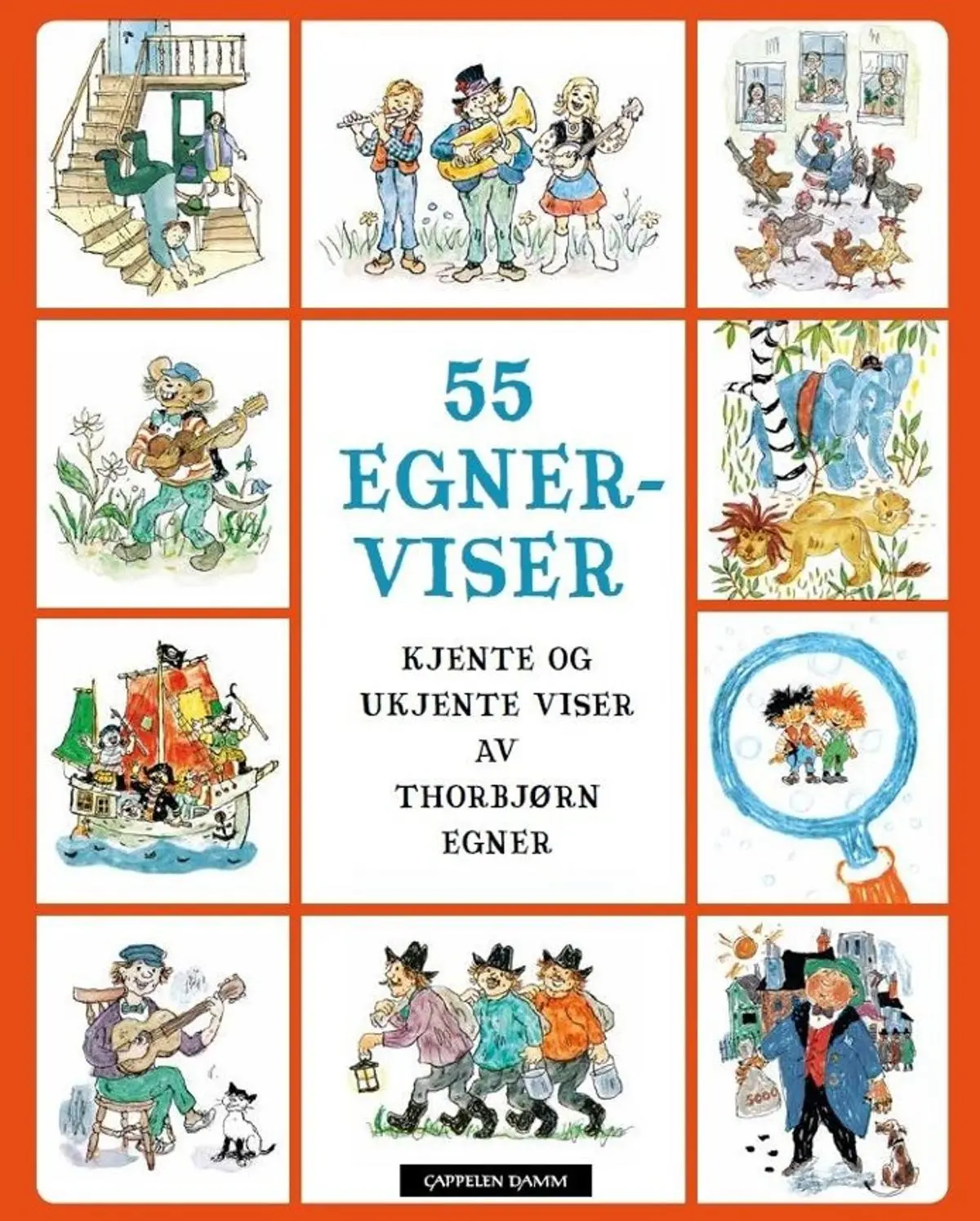 55 Egner-viser: kjente og ukjente viser
