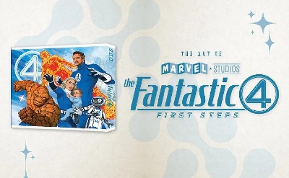Marvel Studios' The Fantastic Four: First Steps - The Art Of The Movie Deluxe Edition Slipcase
