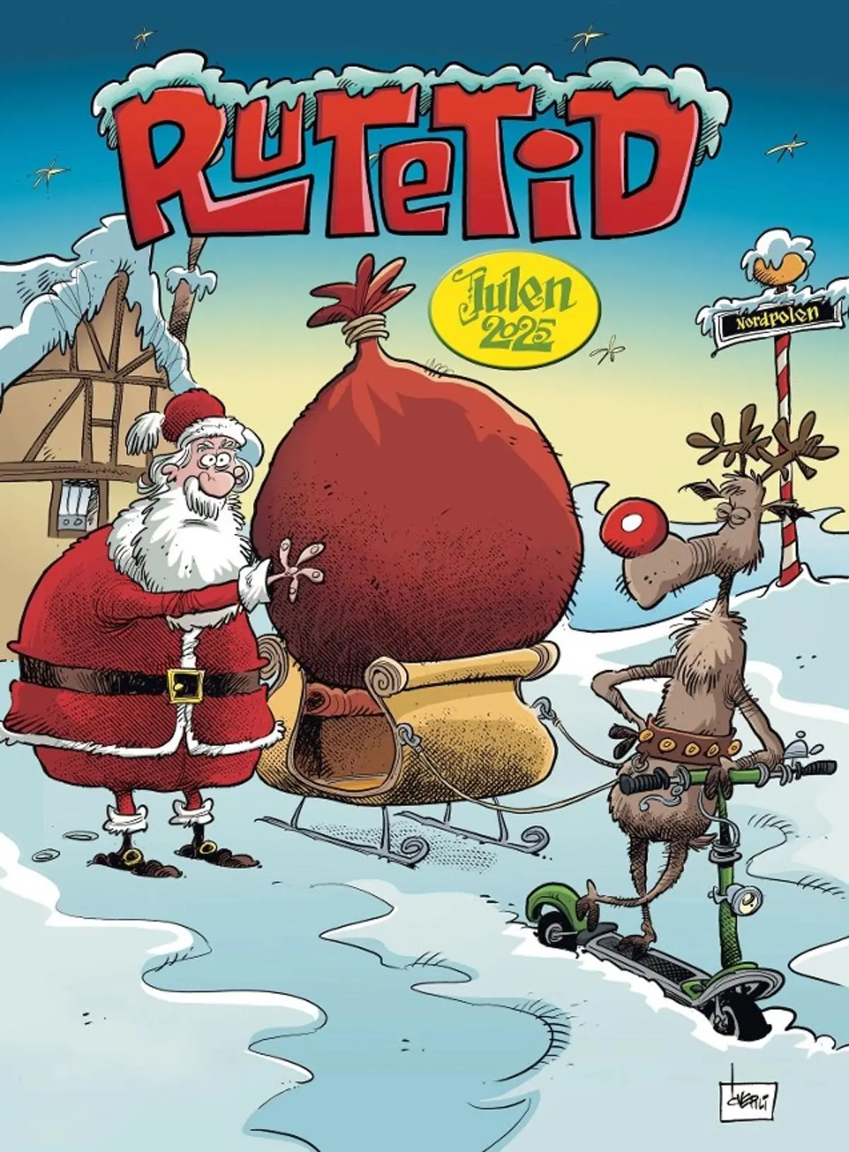 Rutetid: julen 2025