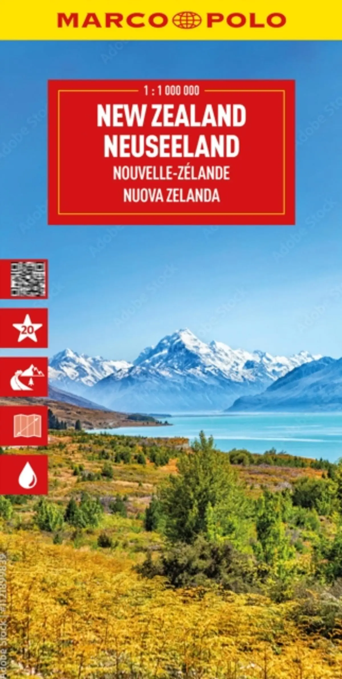 New Zealand Marco Polo Map