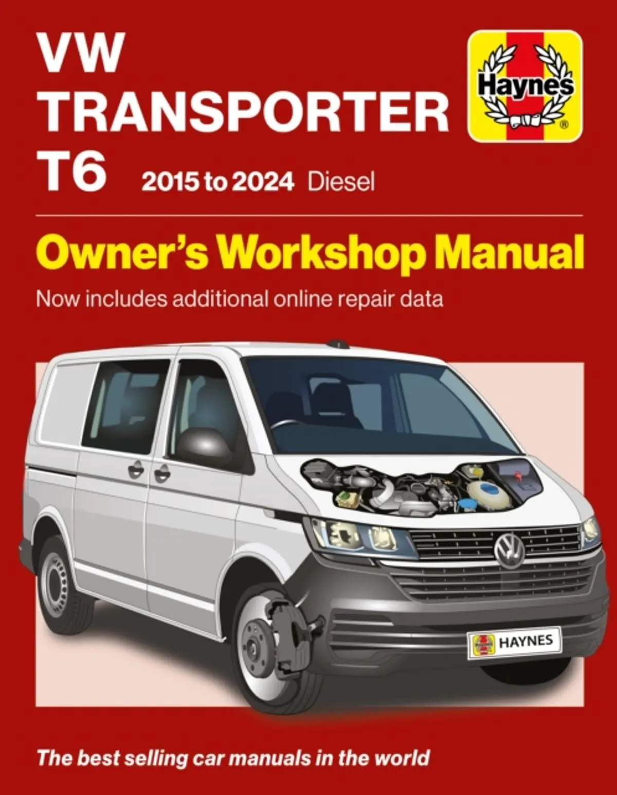 Volkswagen Transporter T6 2015 to 2024 Diesel: Owners Workshop Manual - Now includes additional online repair data