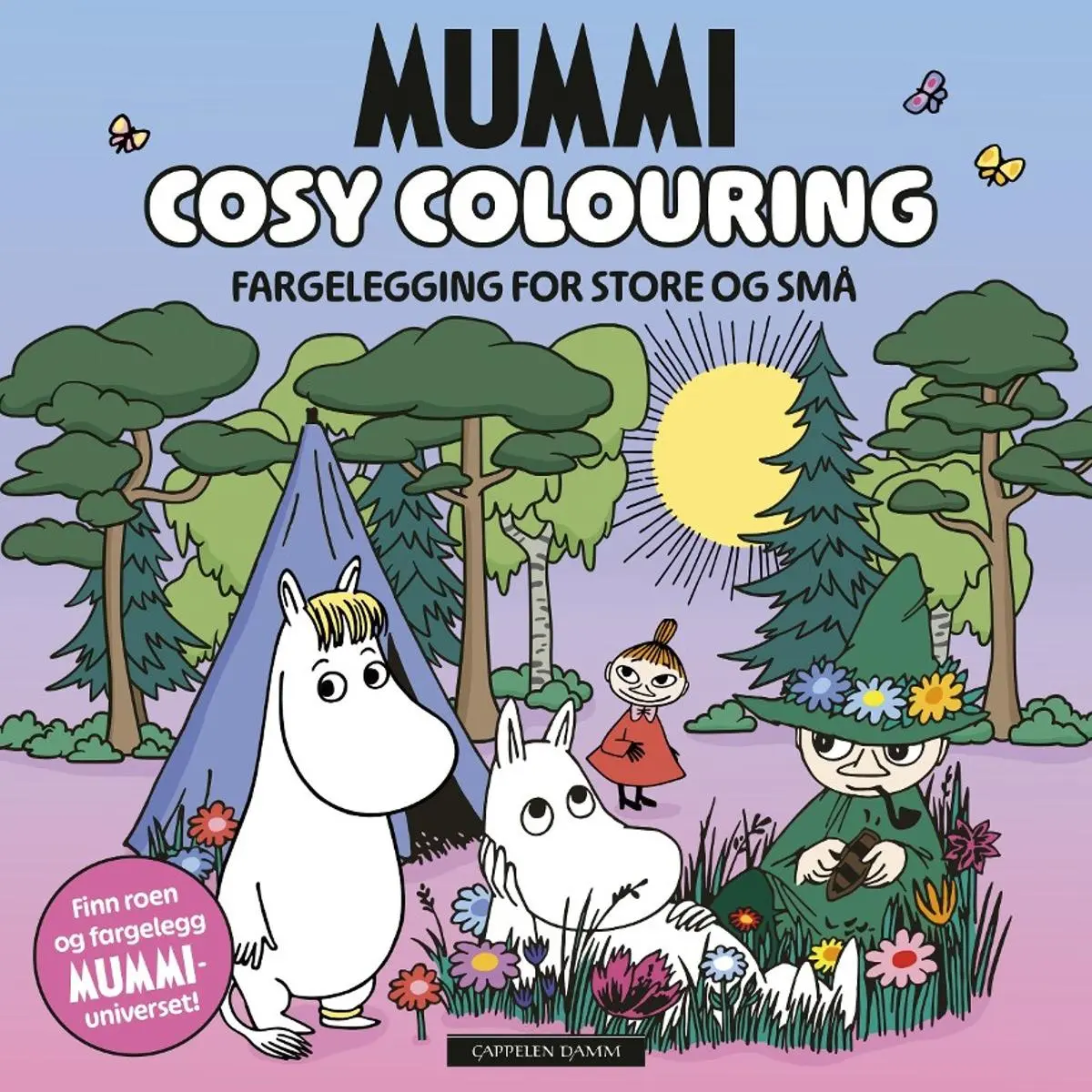 Mummi cosy colouring: fargelegging for store og små