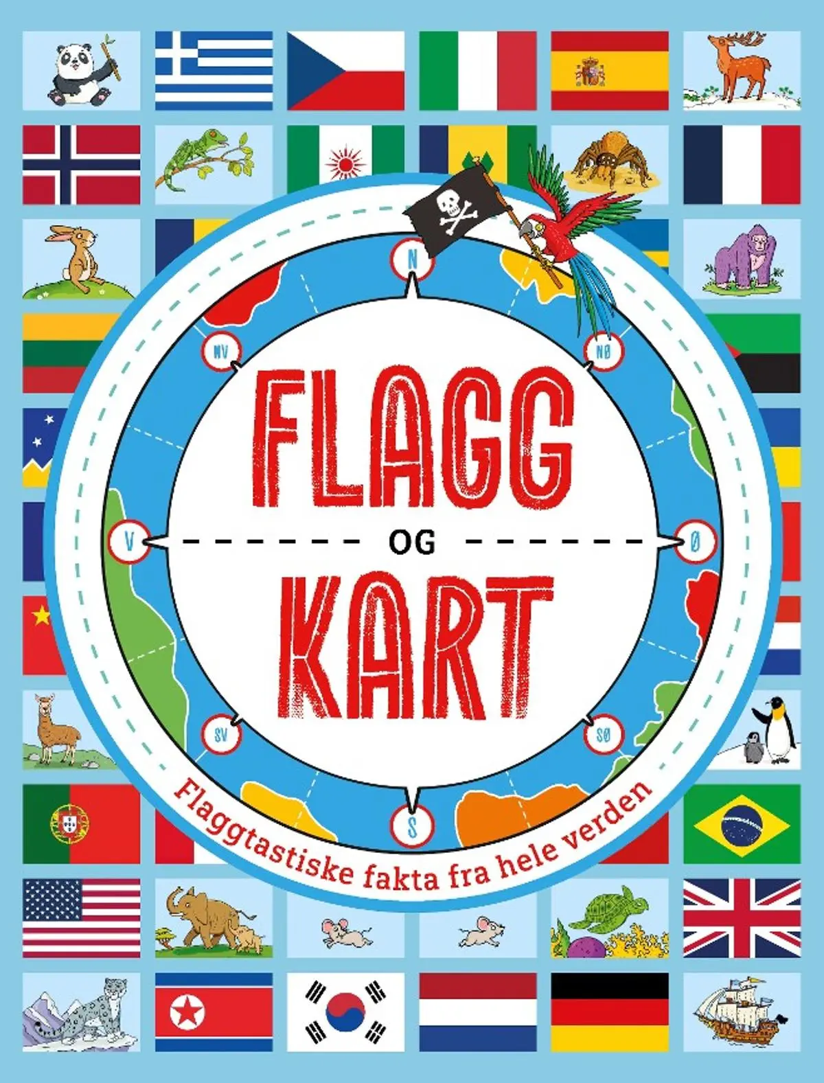 Flagg og kart: flaggtastiske fakta fra hele verden