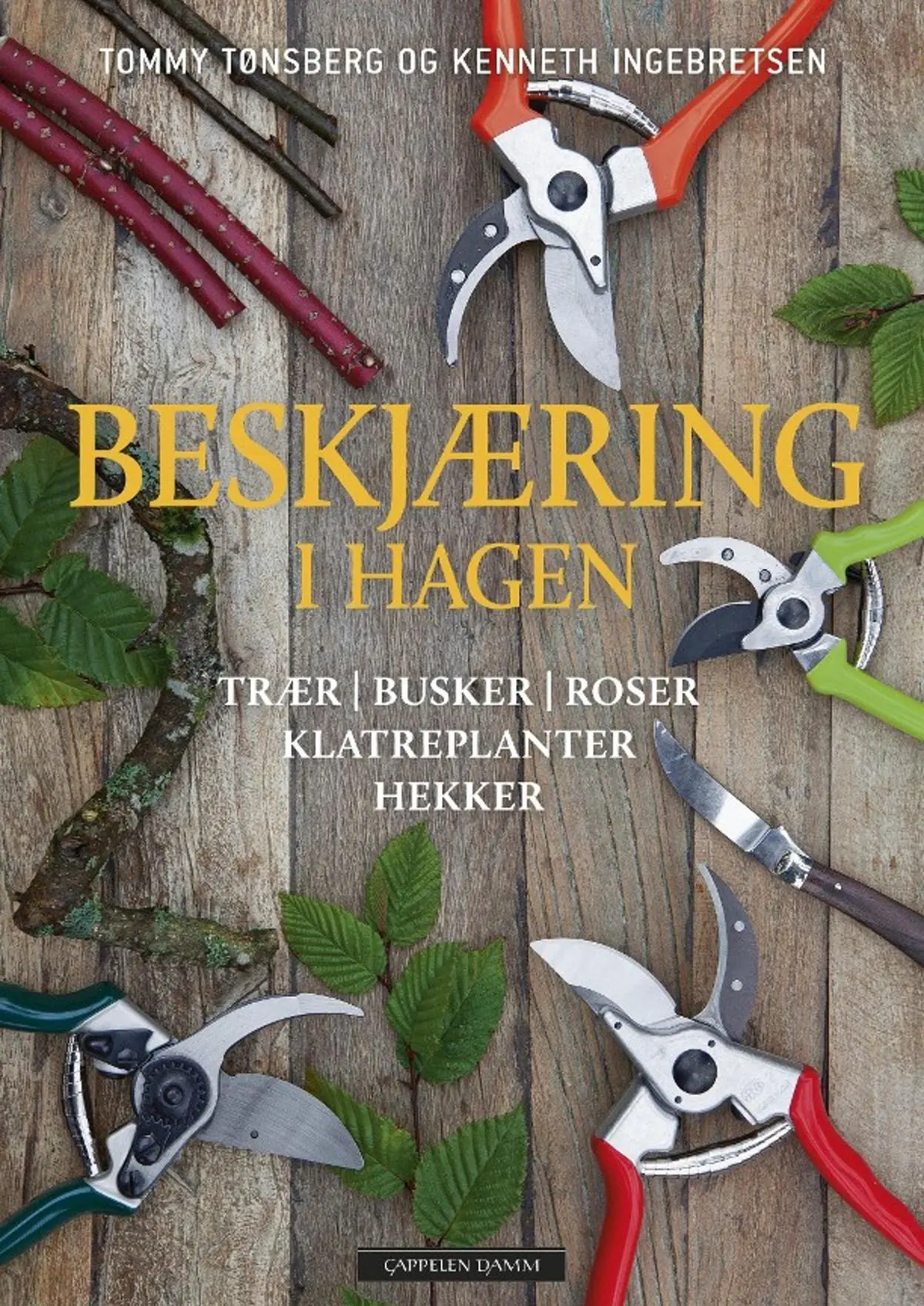 Beskjæring i hagen: trær, busker, roser, klatreplanter, hekker