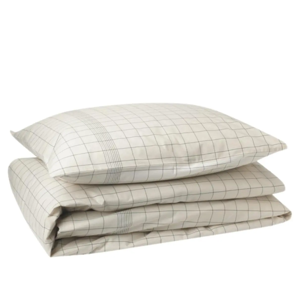 Sengesett Vibeke Klint 140x220 cm/50x70 cm hvit
