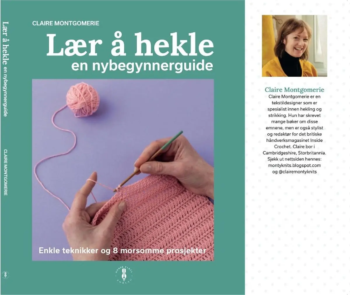 Lær å hekle: en nybegynnerguide : enkle teknikker og 8 morsomme prosjekter