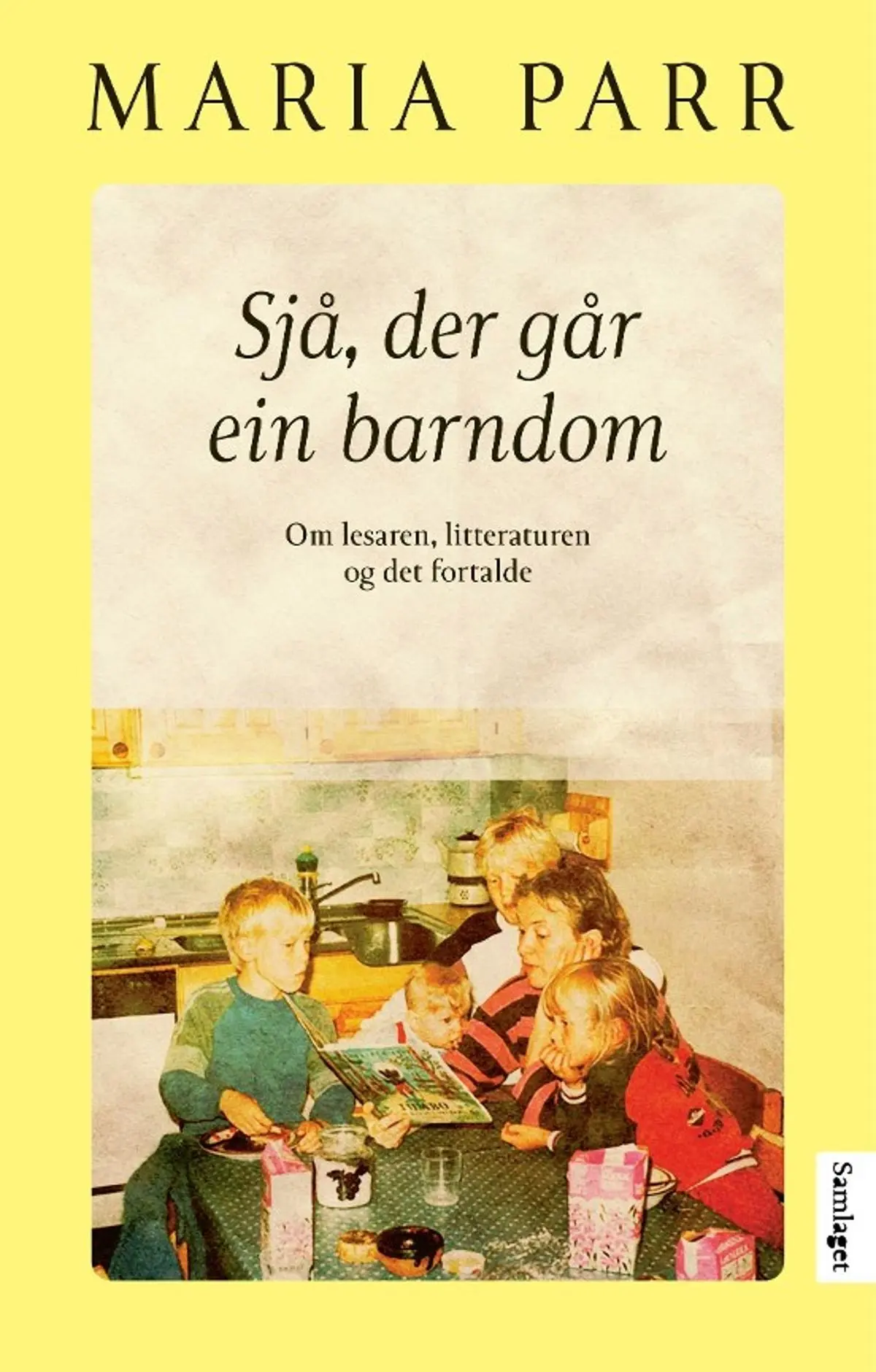 Sjå der går ein barndom: om lesaren, litteraturen og det fortalde