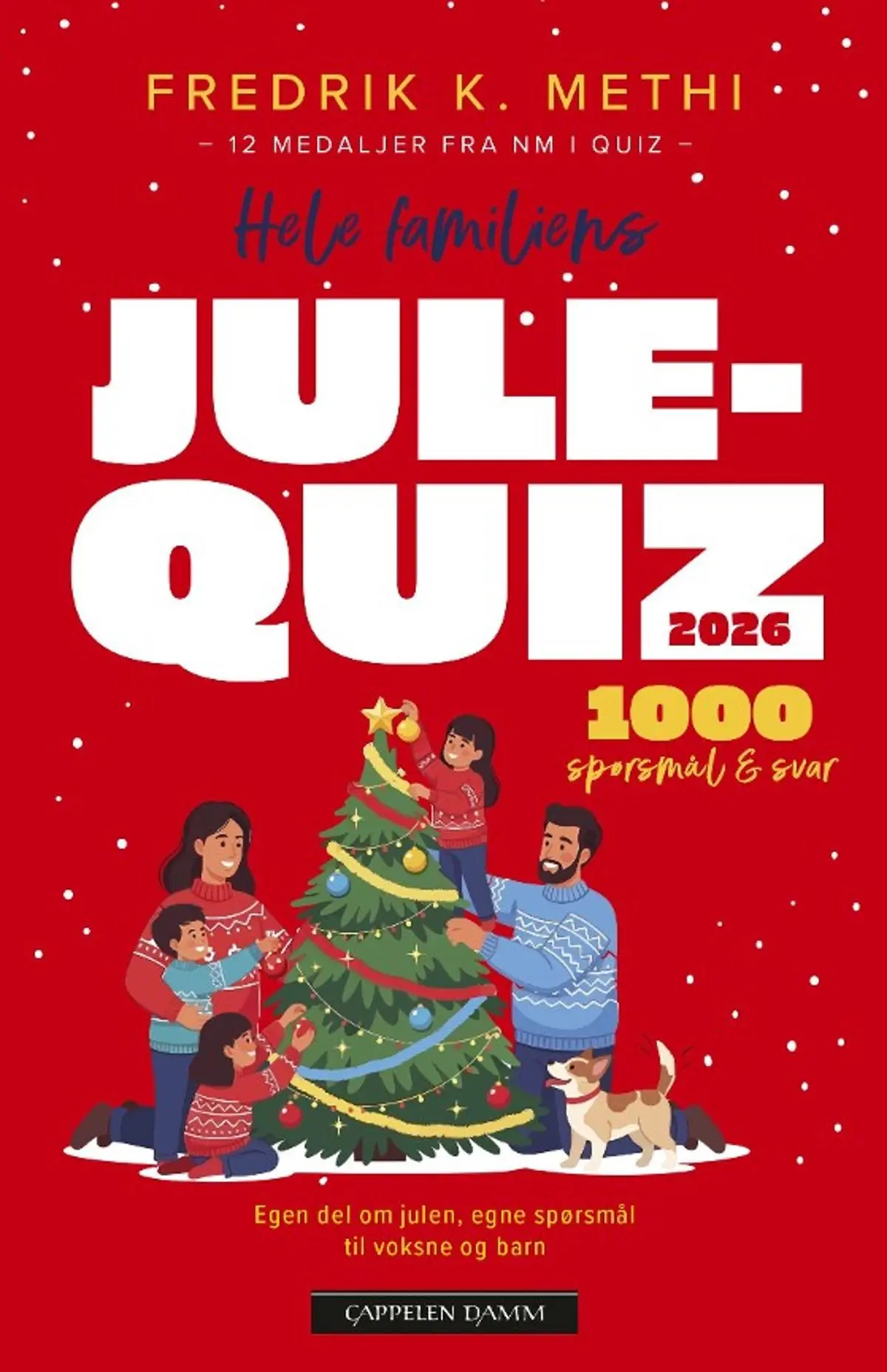 Hele familiens julequiz 2026: 1000 spørsmål og svar