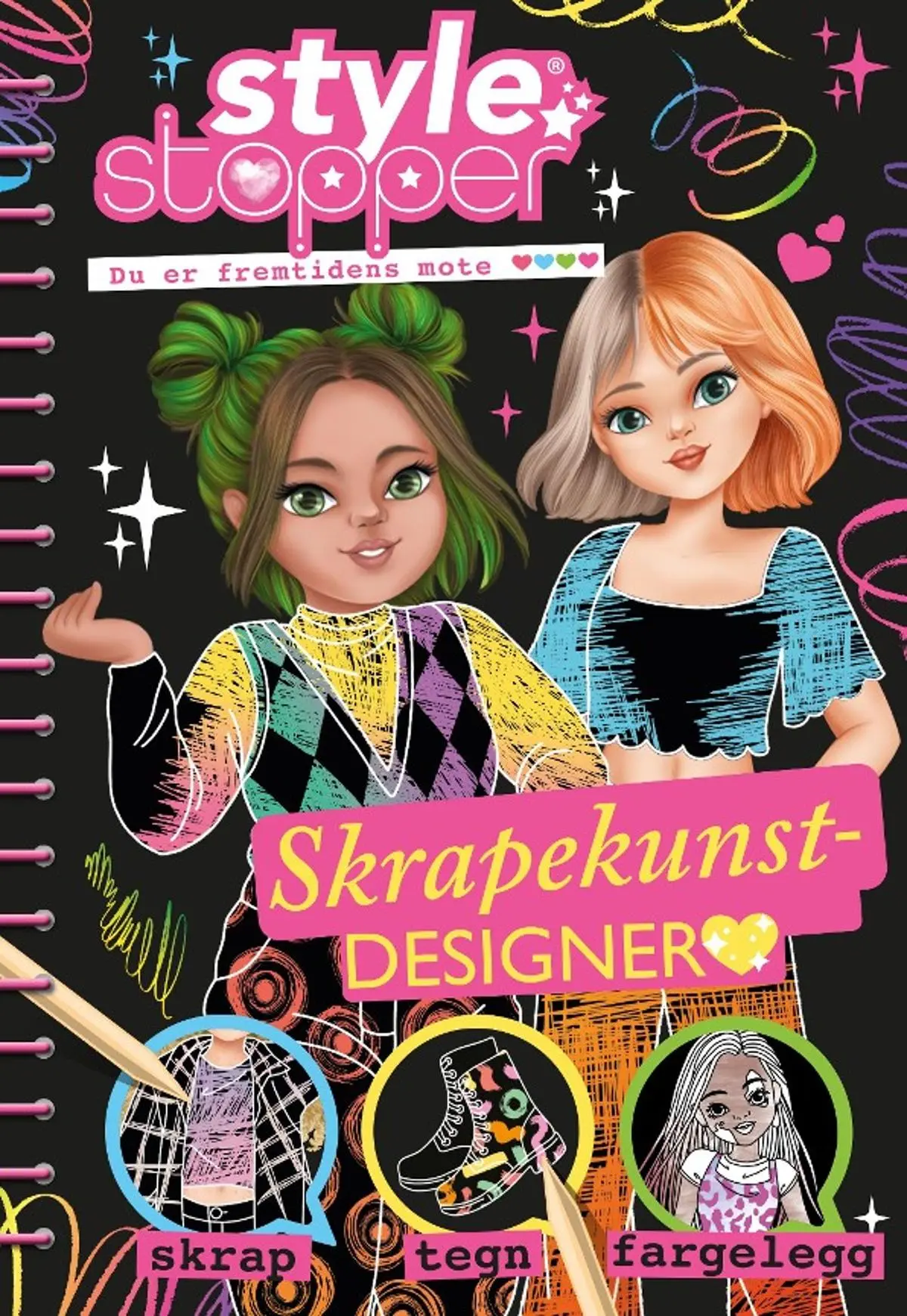 Skrapekunstdesigner