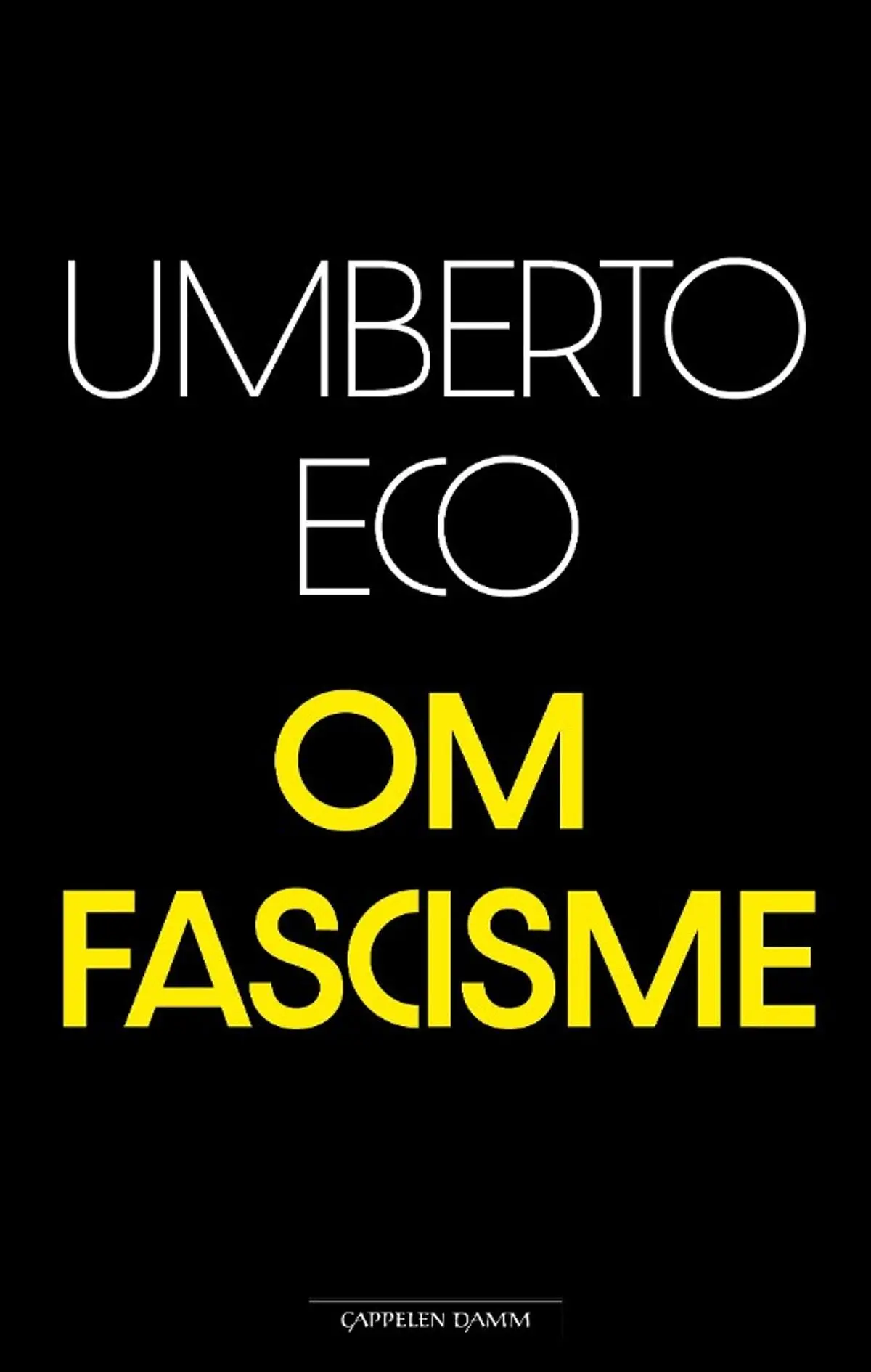 Om fascisme