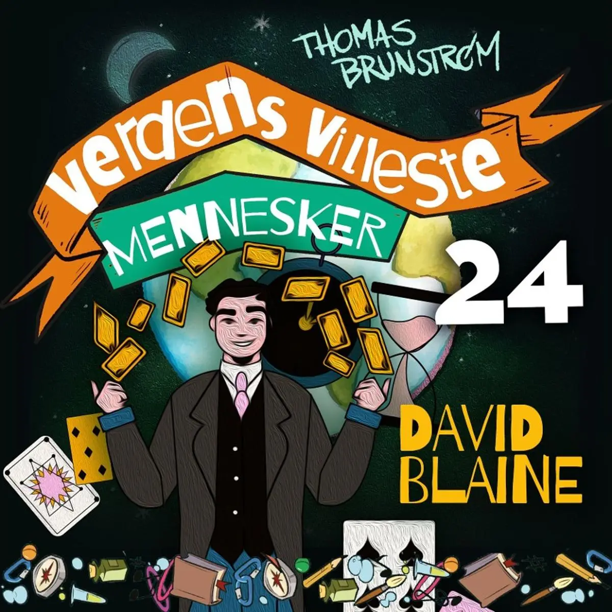 David Blaine: den sprø tryllekunstneren