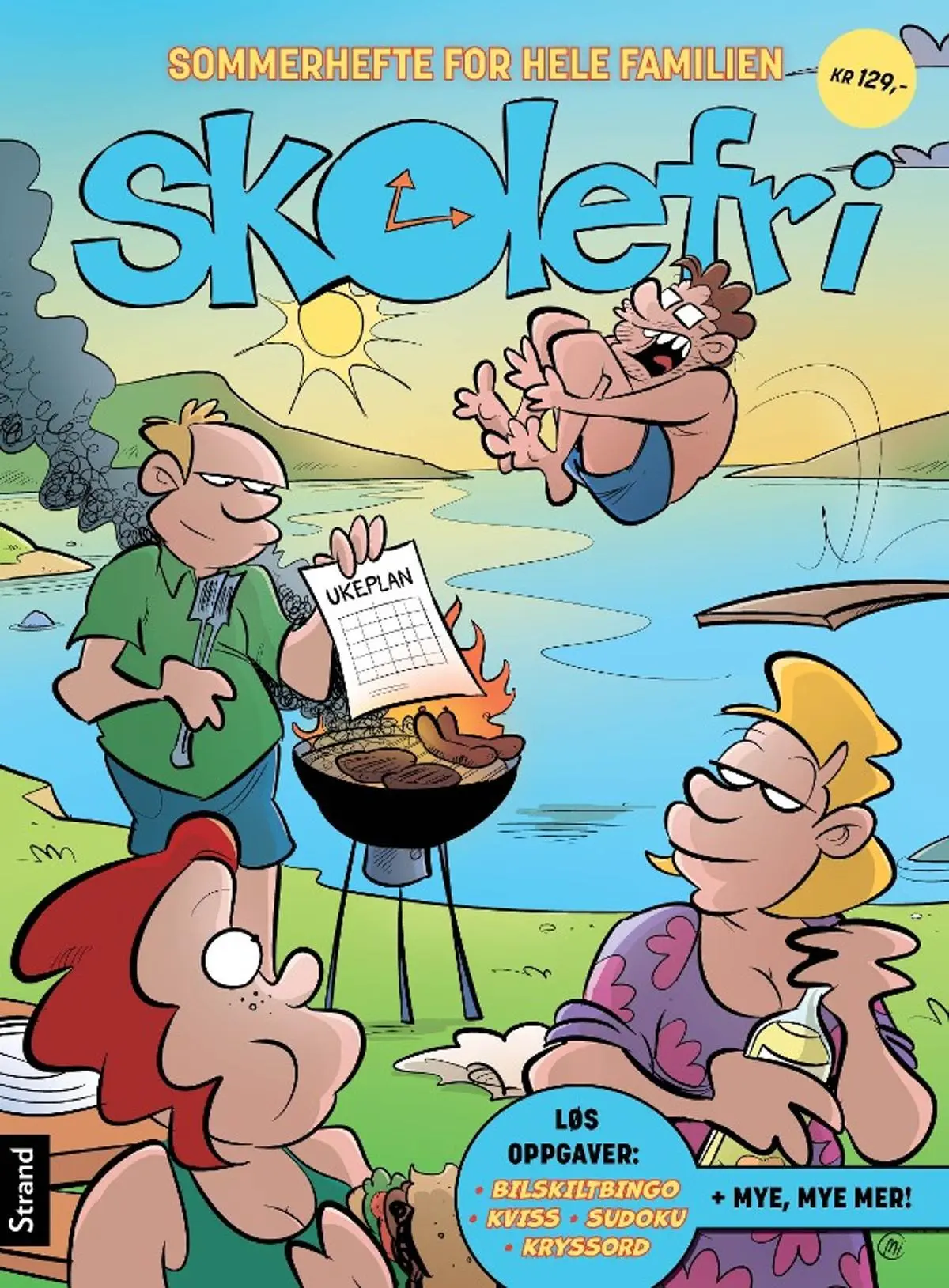 Skolefri: sommerhefte for hele familien
