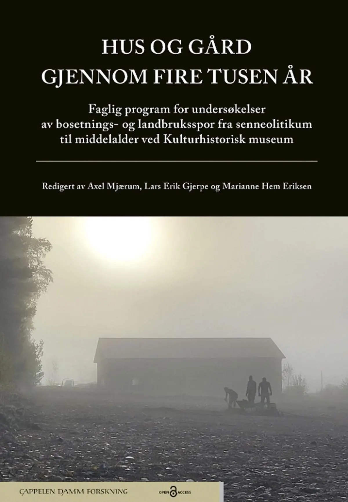 Hus og gård gjennom fire tusen år: faglig program for undersøkelser av bosetnings- og landbruksspor fra senneolitikum til middelalder ved Kulturhistorisk museum