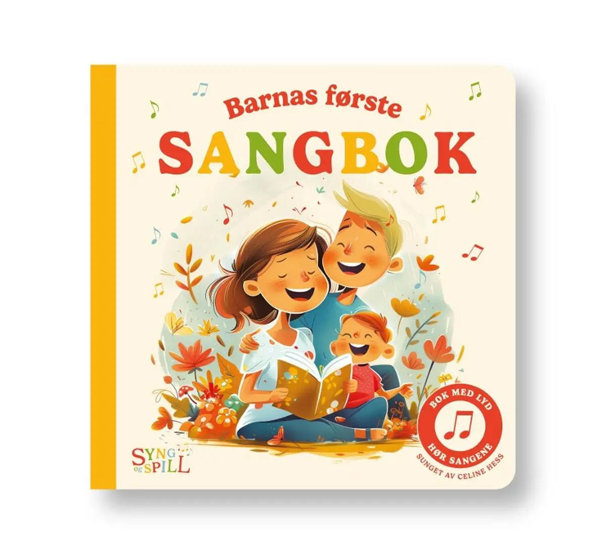 Barnas første sangbok: lydknappbok