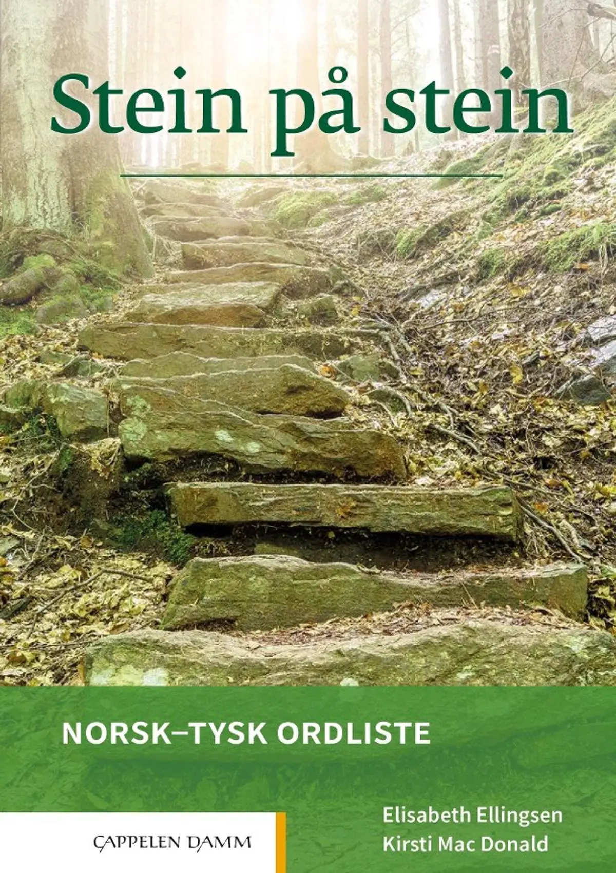 Stein på stein: norsk-tysk ordliste