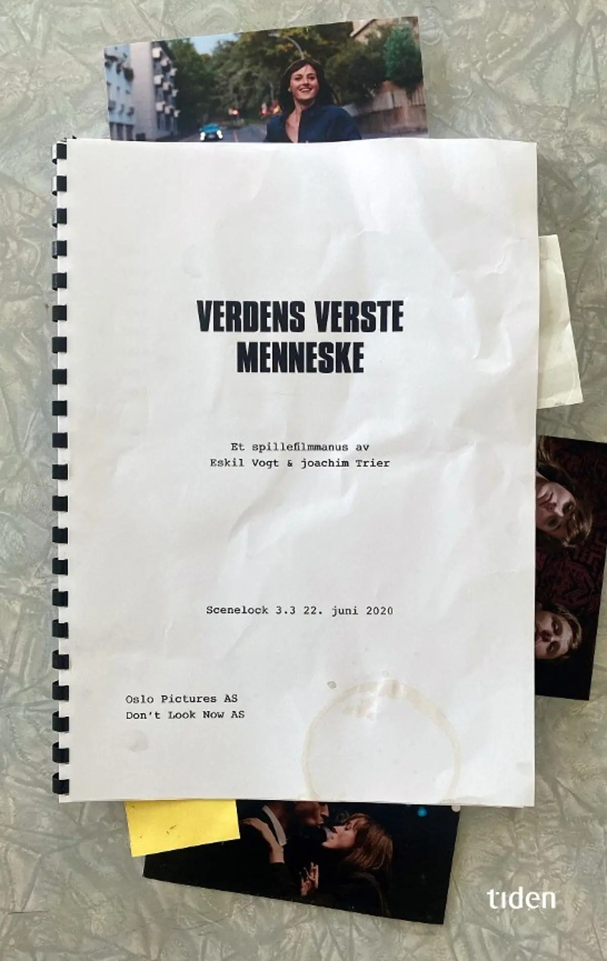 Verdens verste menneske: filmmanus